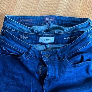 High waist skinny jeans BUNDLE waist 13in flat